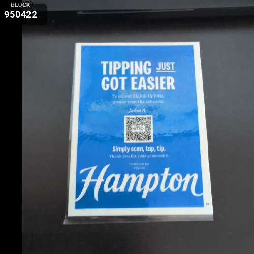 corporate tip jar